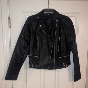 Leather jacket